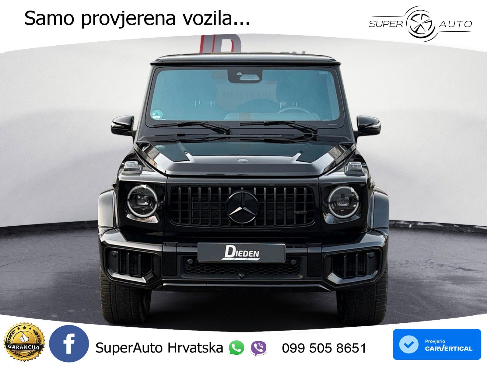 Mercedes AMG G 63 Long V8 (585 KS) 4MATIC 9G-TRONIC AMG SPEEDSHIFT TCT LED+GR SJED+ACC