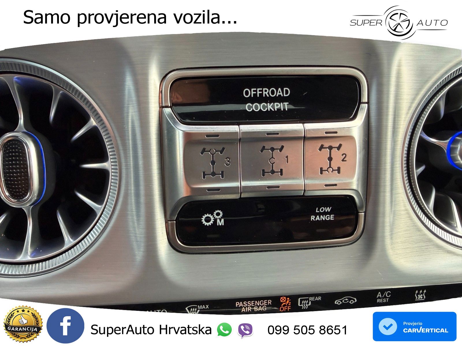 Mercedes AMG G 63 Long V8 (585 KS) 4MATIC 9G-TRONIC AMG SPEEDSHIFT TCT LED+GR SJED+ACC