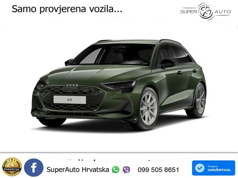 Audi A3 30 TFSI (116 KS)  S tronic advanced LED+GR SJED+ACC