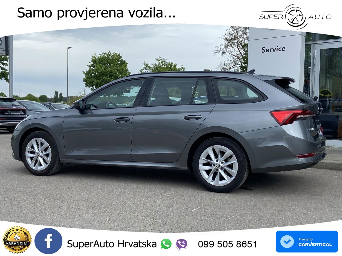 Škoda Octavia Combi 2.0 TDI (150 KS) DSG LED+GR SJED+ACC