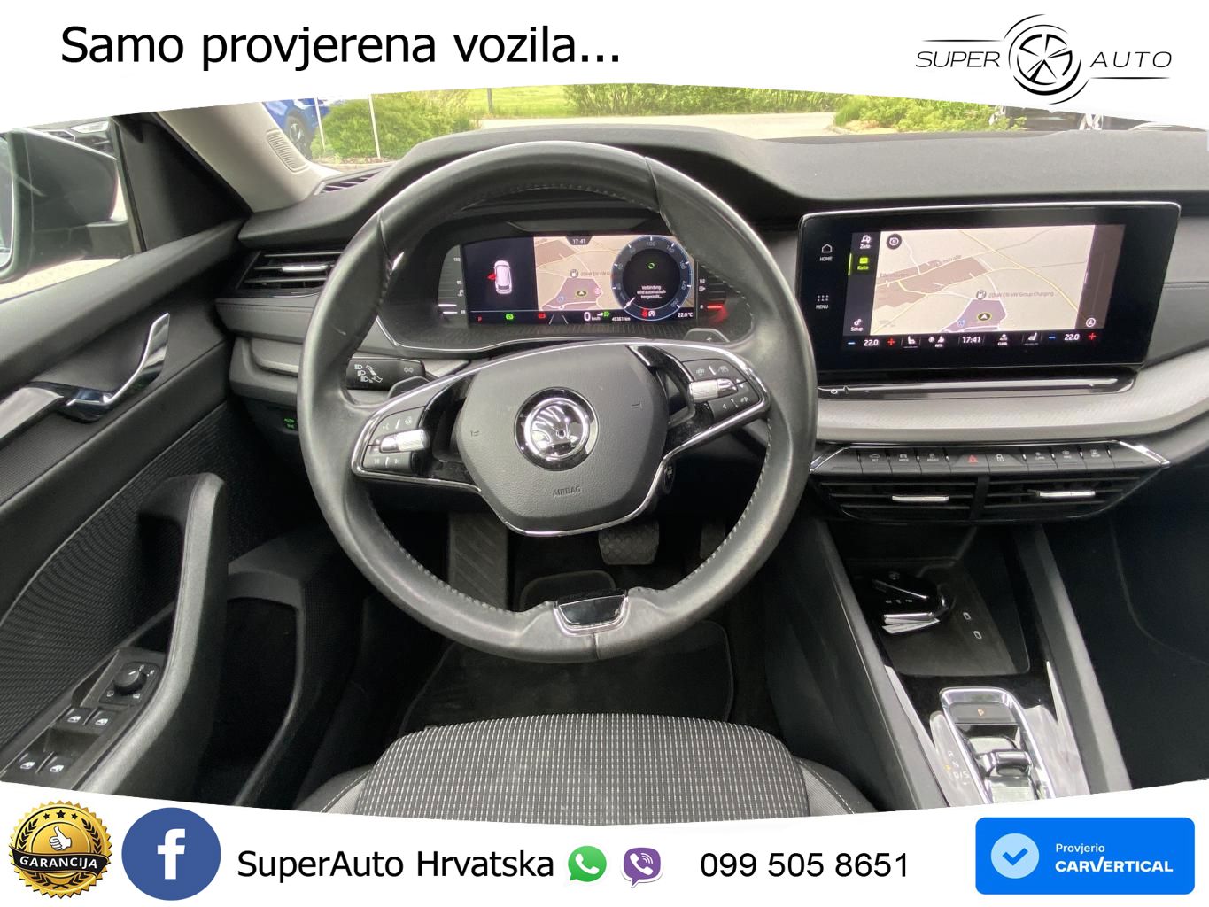 Škoda Octavia Combi 2.0 TDI (150 KS) DSG LED+GR SJED+ACC