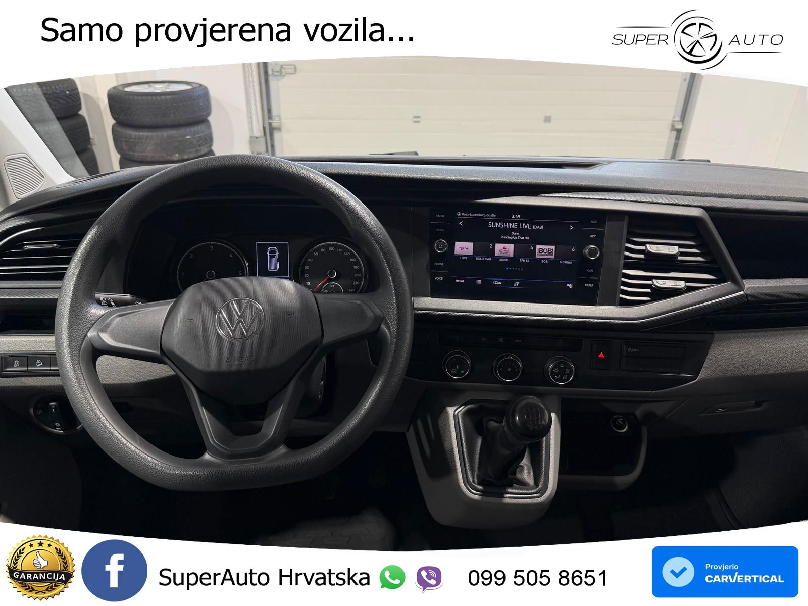Volkswagen T6.1 Transporter-Doka(5-Si.),4Motion,lang,Standh 150 KS