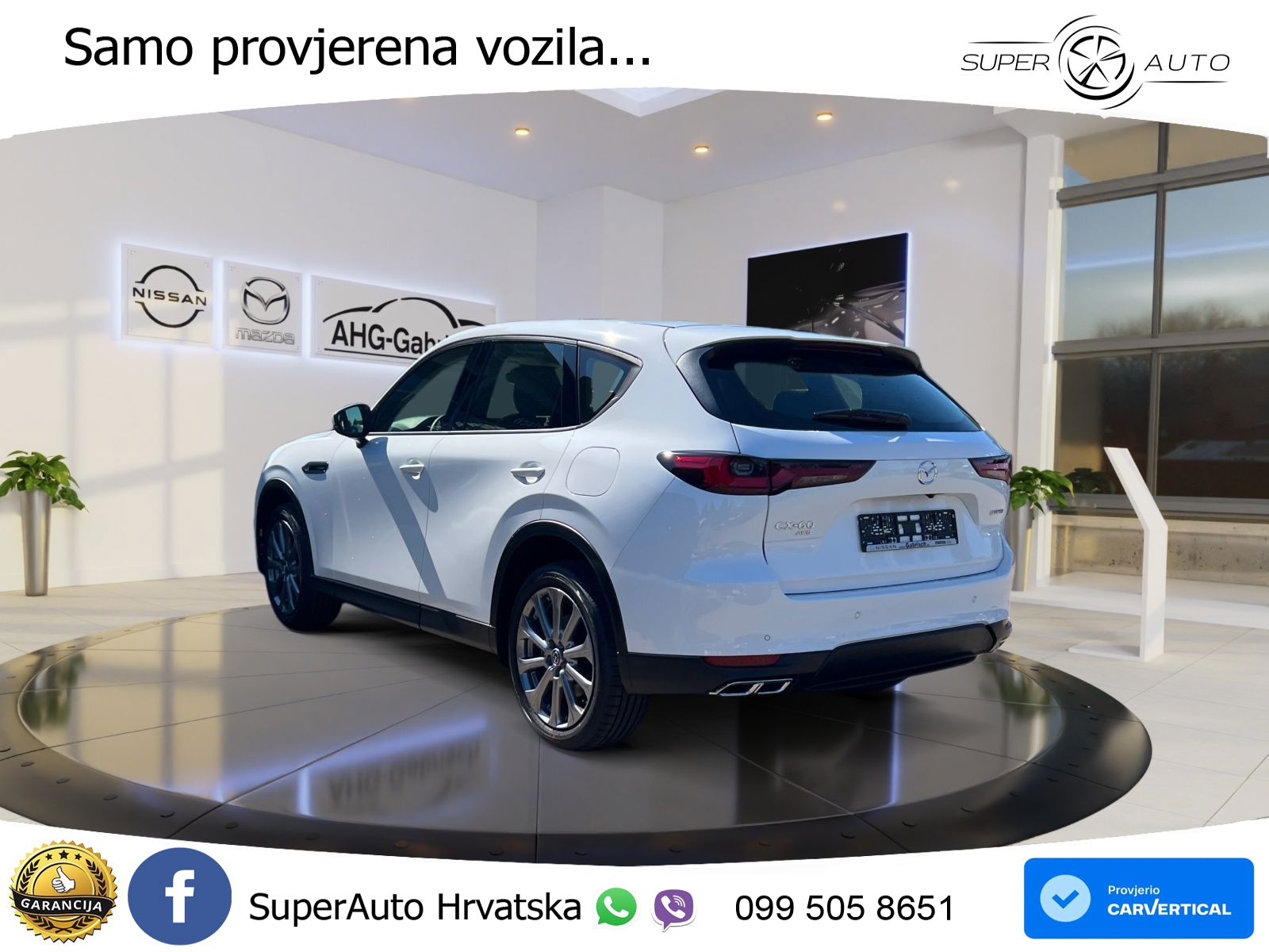 Mazda CX-60 2.5 e-Skyactiv (328 KS) AWD Automatic