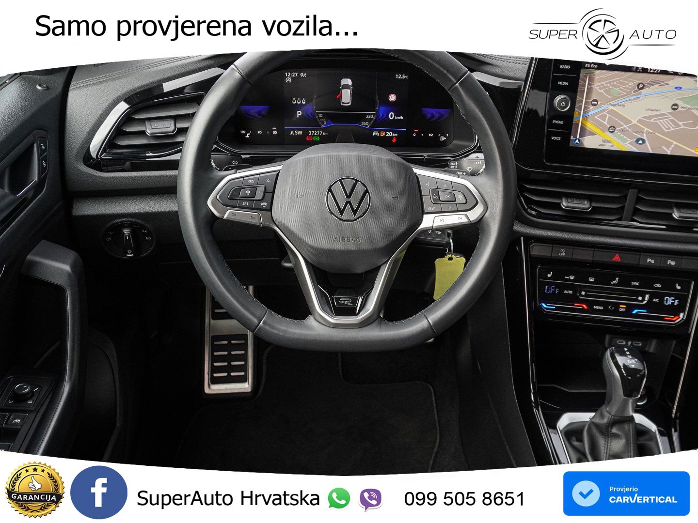 Volkswagen T-Roc 2.0 TSI (190 KS) 4M DSG R-Line LED+GR SJED+ACC