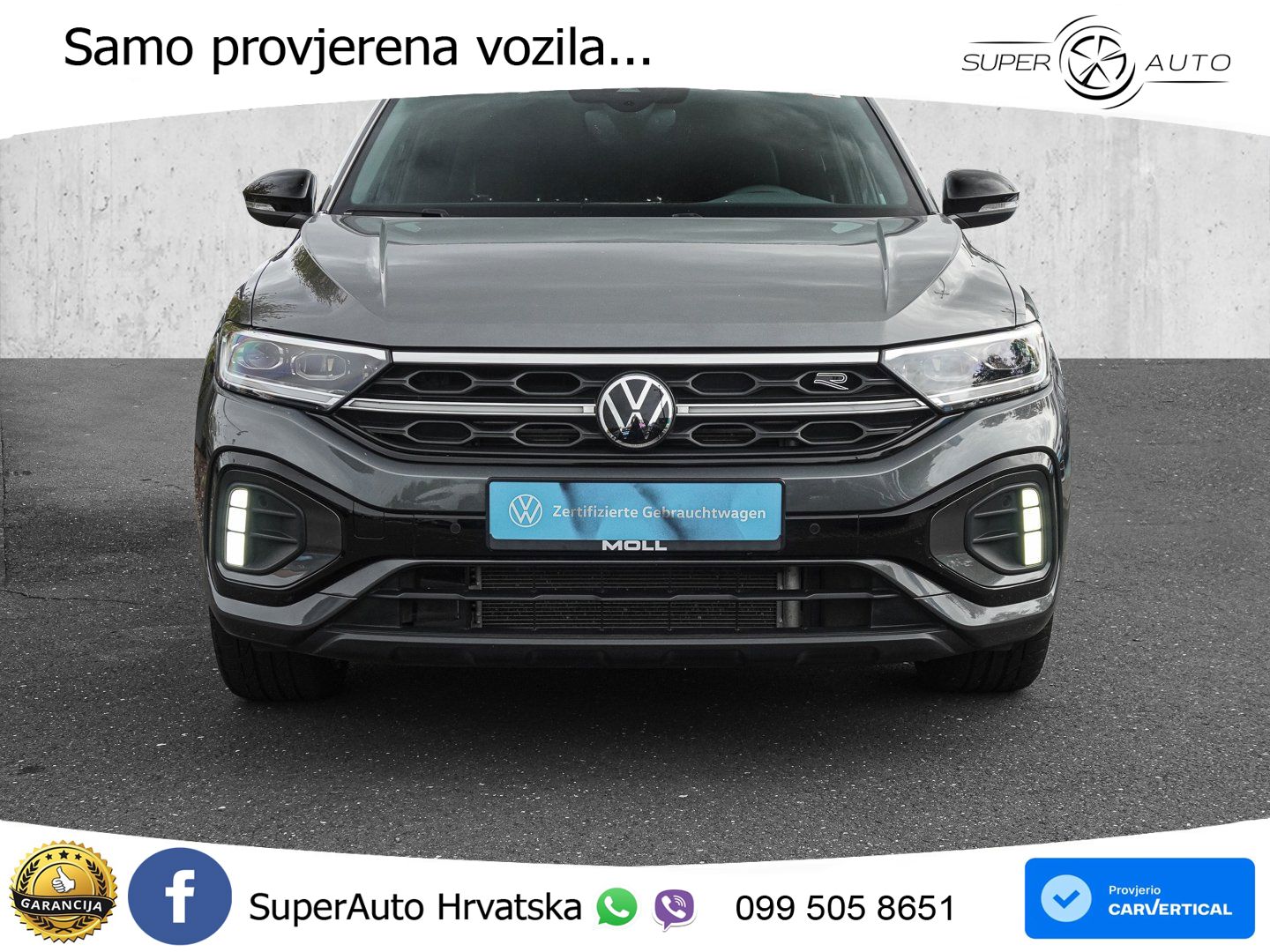 Volkswagen T-Roc 2.0 TSI (190 KS) 4M DSG R-Line LED+GR SJED+ACC