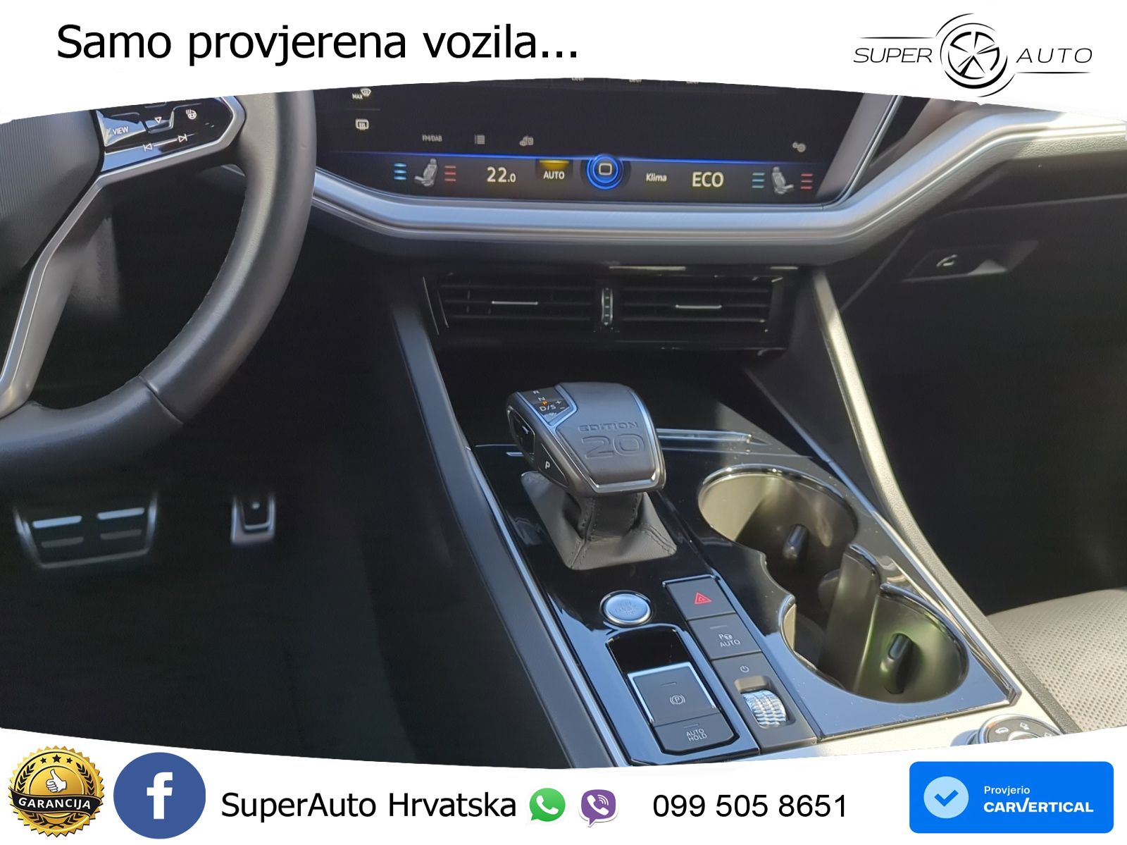 Volkswagen Touareg 3.0 V6 TDI (286 KS) 4MOTION Tiptronic R-Line ZRAČNI+ACC+GR SJED+KAM+PANO