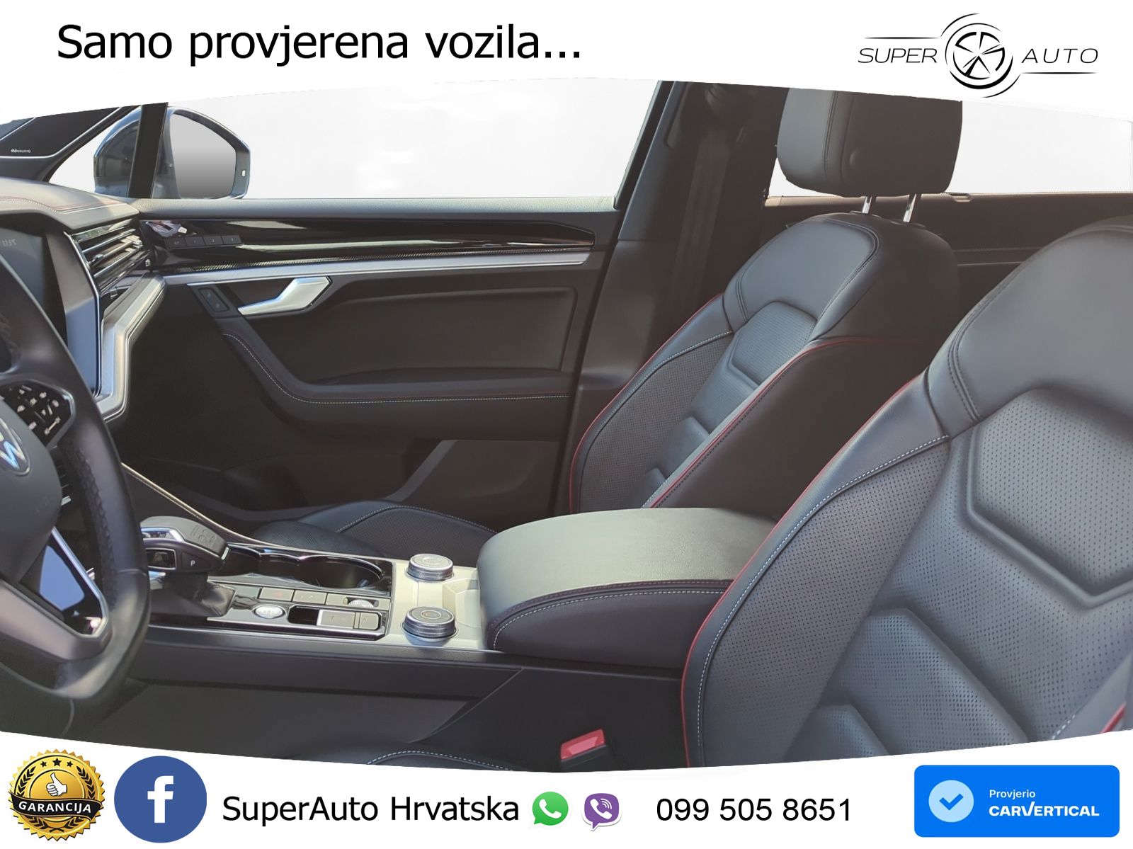 Volkswagen Touareg 3.0 V6 TDI (286 KS) 4MOTION Tiptronic R-Line ZRAČNI+ACC+GR SJED+KAM+PANO