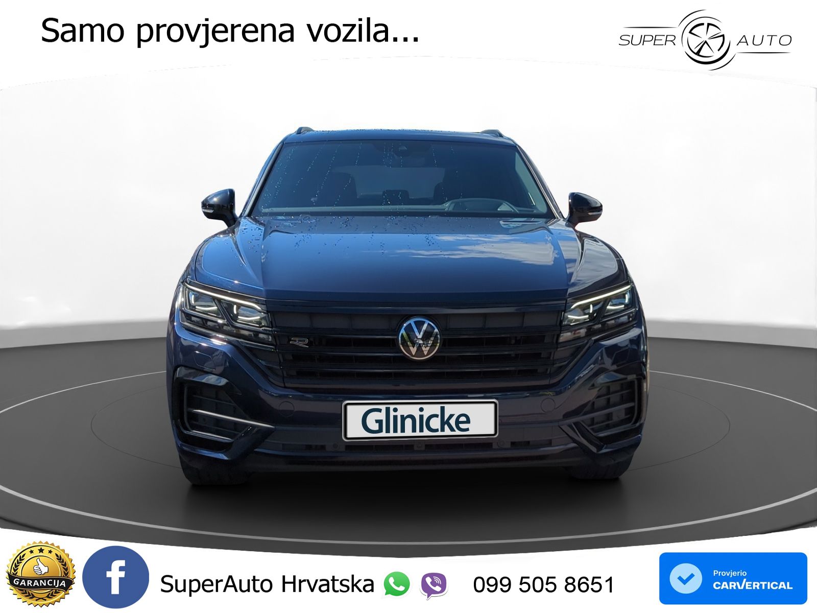 Volkswagen Touareg 3.0 V6 TDI (286 KS) 4MOTION Tiptronic R-Line ZRAČNI+ACC+GR SJED+KAM+PANO