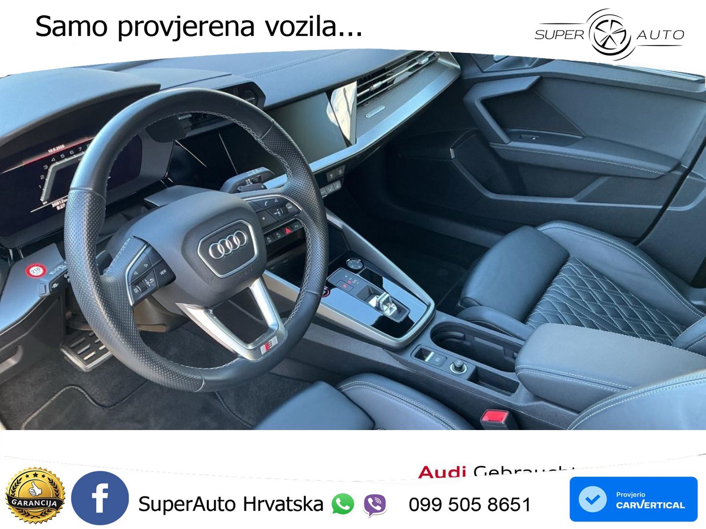 Audi S3 2.0 TFSI (310 KS) quattro S tronic LED+GR SJED+ACC