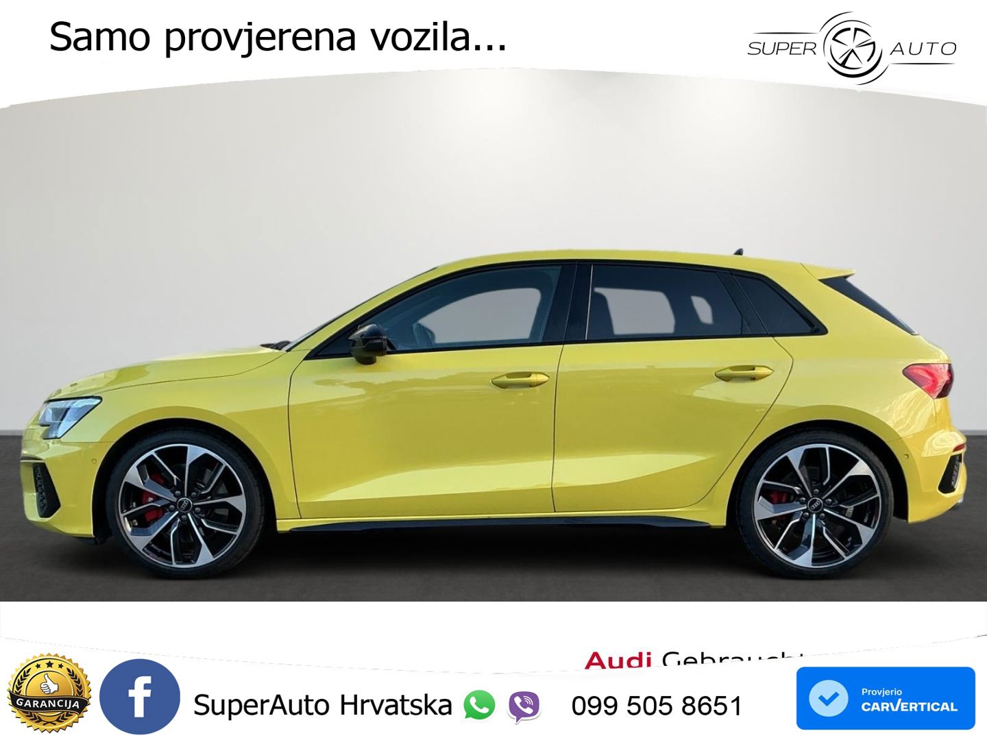 Audi S3 2.0 TFSI (310 KS) quattro S tronic LED+GR SJED+ACC
