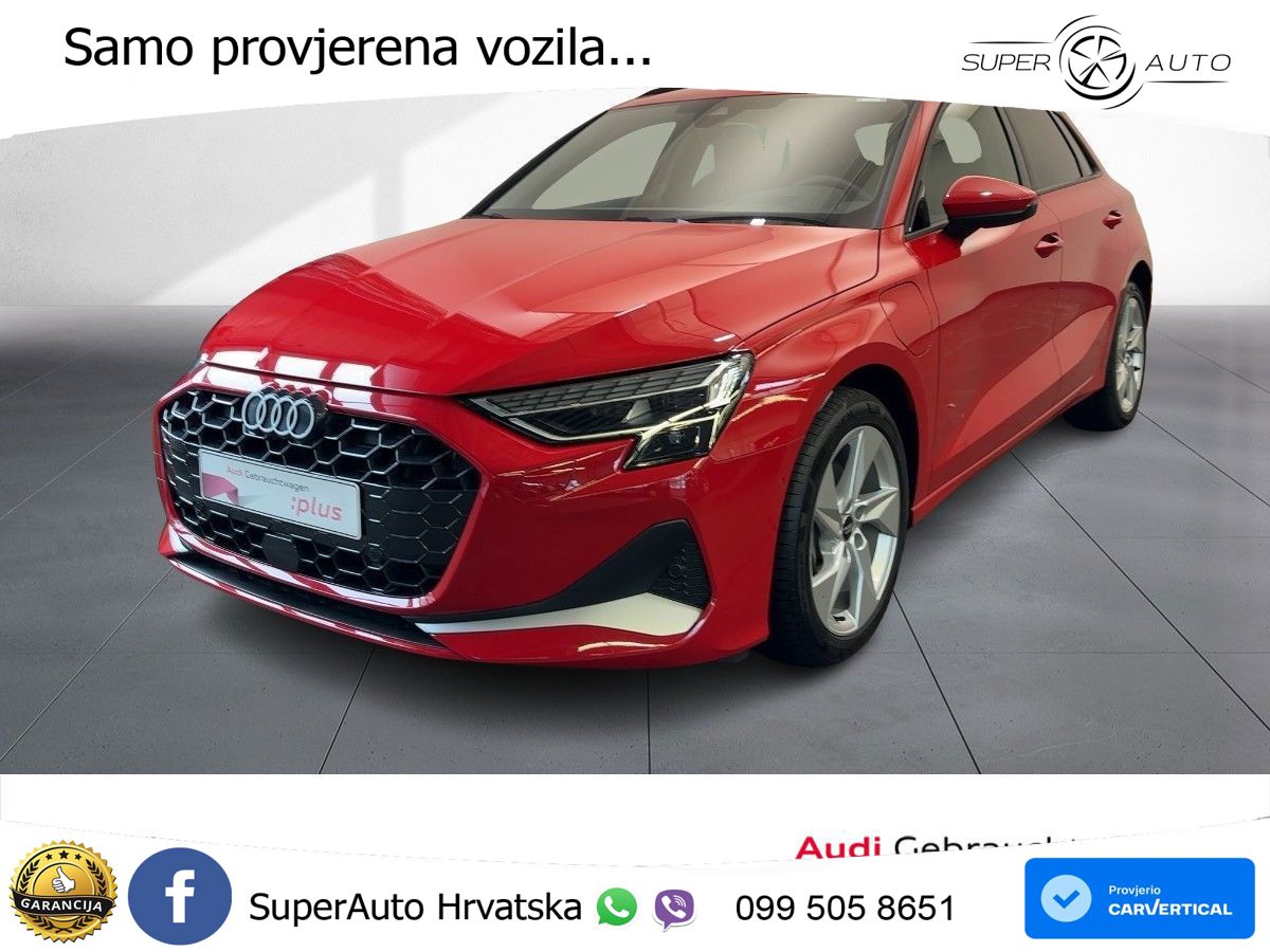 Audi A3 Sportback 40 TFSI e (204 KS) Plug-in Hybrid S tronic advanced LED+GR SJED+ACC