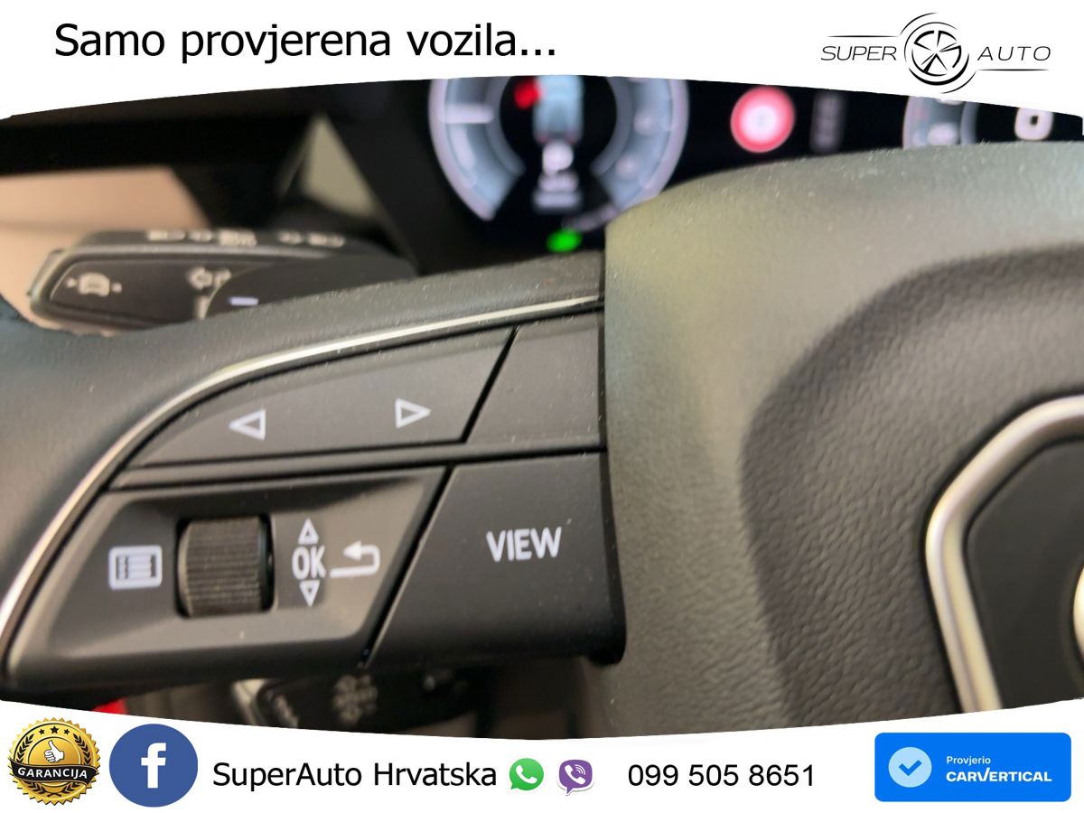 Audi A3 Sportback 40 TFSI e (204 KS) Plug-in Hybrid S tronic advanced LED+GR SJED+ACC