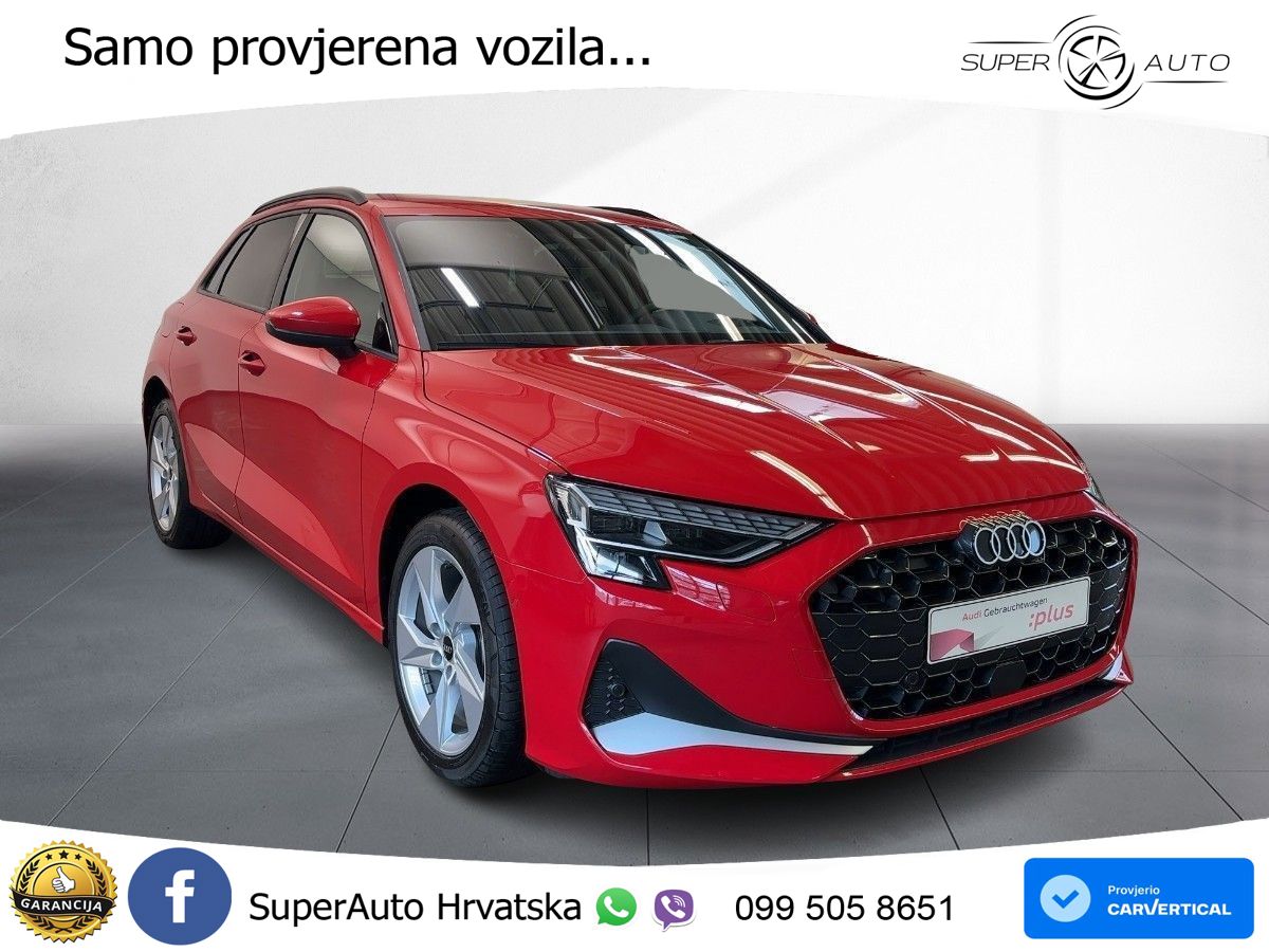 Audi A3 Sportback 40 TFSI e (204 KS) Plug-in Hybrid S tronic advanced LED+GR SJED+ACC