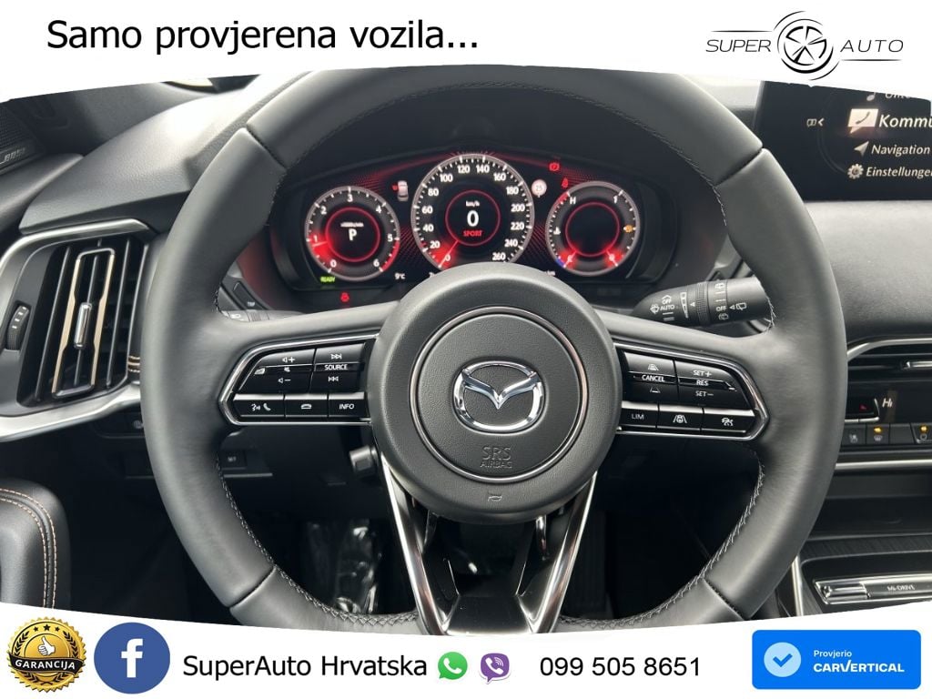 Mazda CX-60 3.3 e-Skyactiv D (254 KS) AWD Automatic MATRIX+GR SJED+KAM