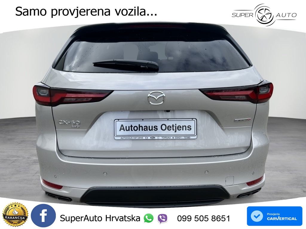 Mazda CX-60 3.3 e-Skyactiv D (254 KS) AWD Automatic MATRIX+GR SJED+KAM
