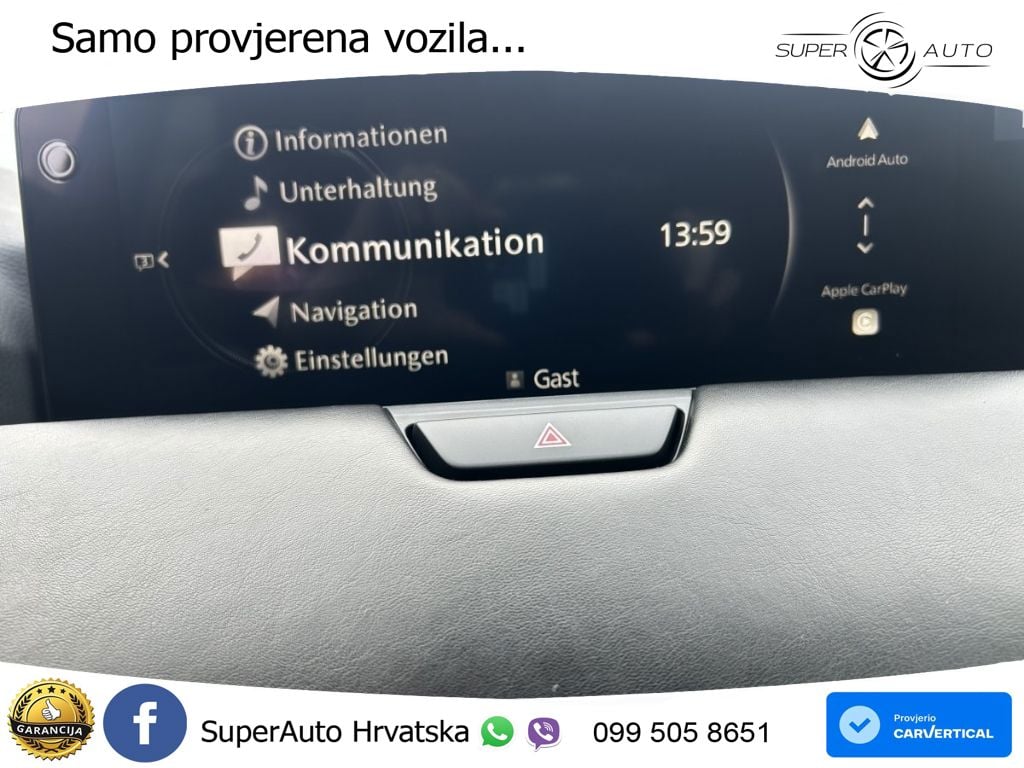 Mazda CX-60 3.3 e-Skyactiv D (254 KS) AWD Automatic MATRIX+GR SJED+KAM