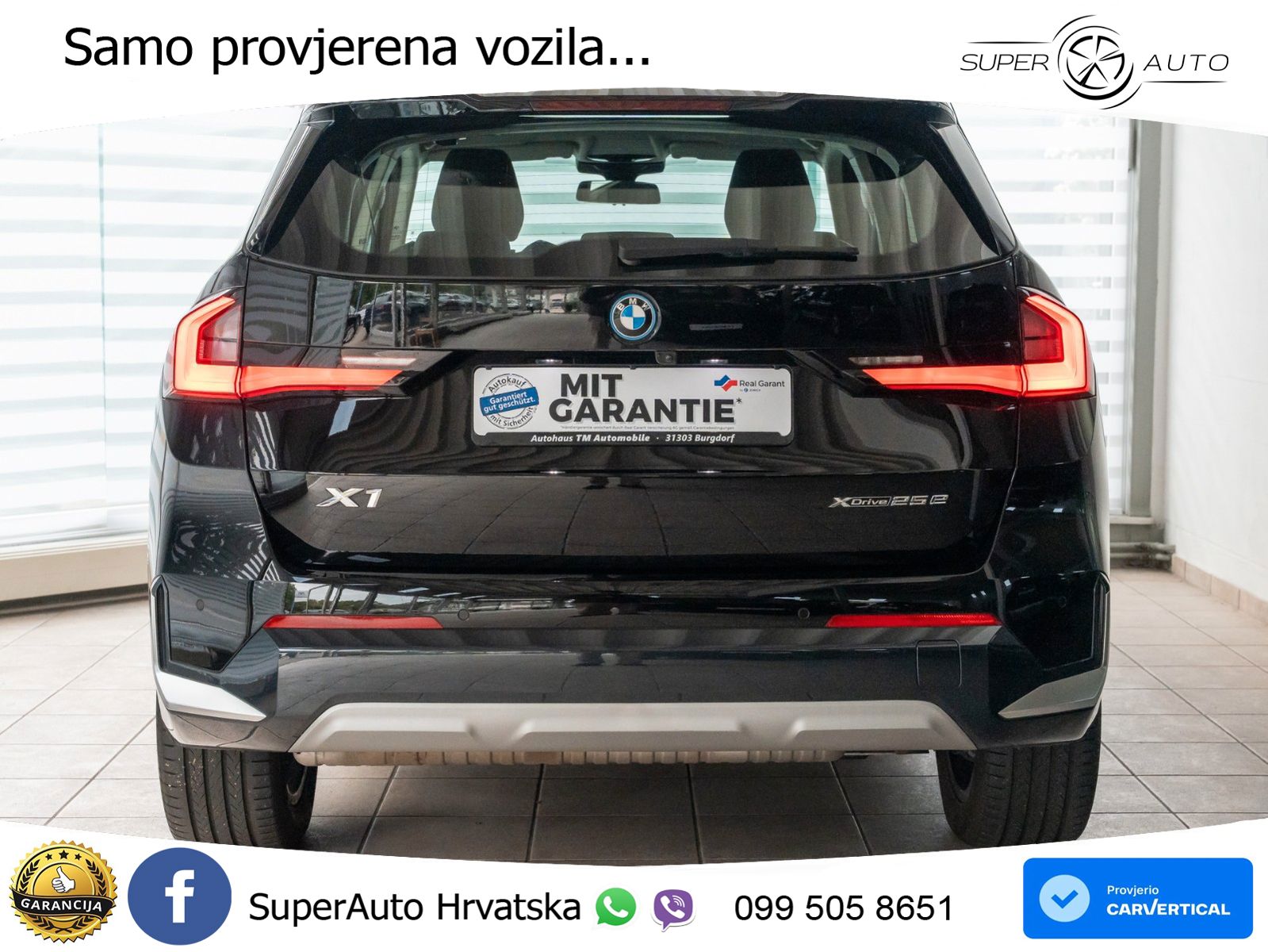 BMW X1 25e (245 KS) xDrive Steptronic xLine LED+GR SJED+ACC