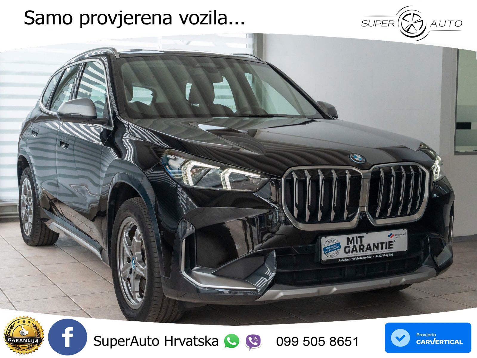 BMW X1 25e (245 KS) xDrive Steptronic xLine LED+GR SJED+ACC