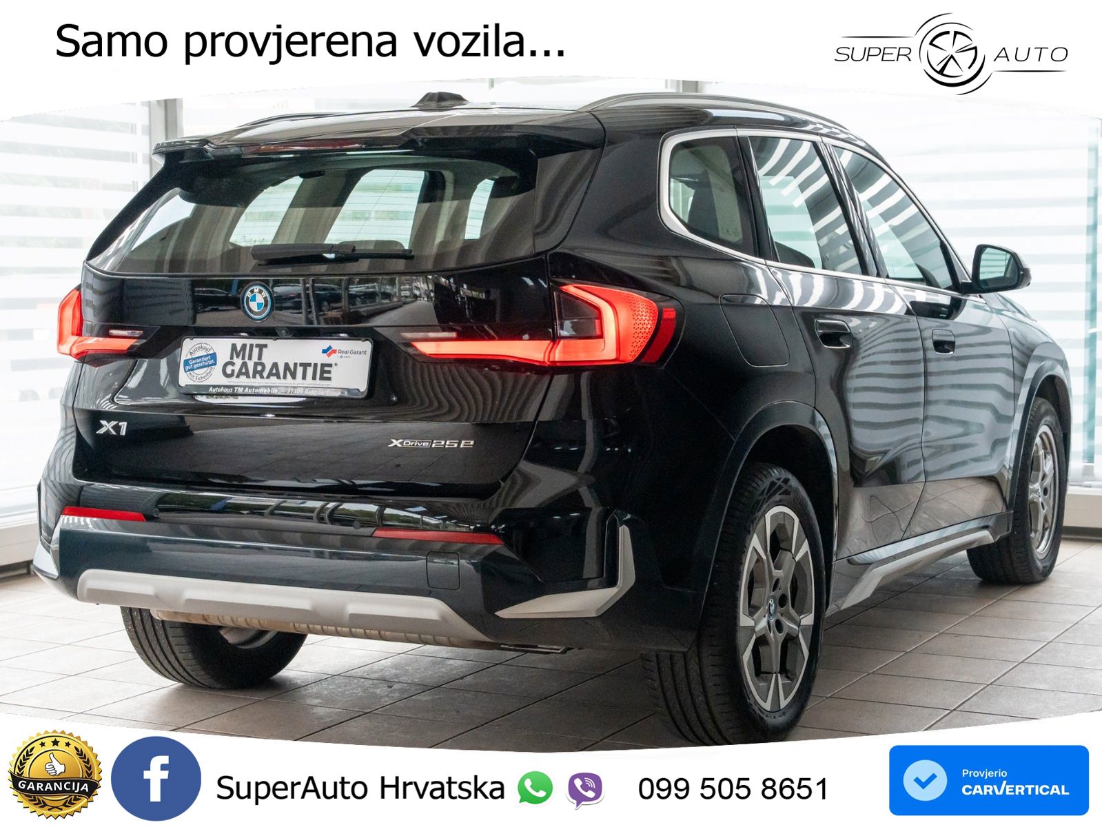 BMW X1 25e (245 KS) xDrive Steptronic xLine LED+GR SJED+ACC