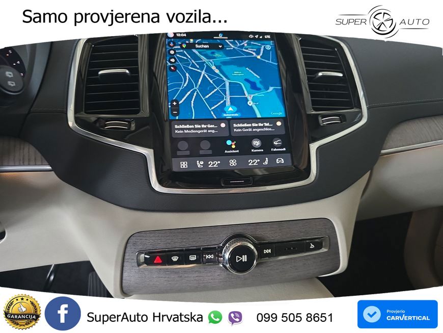 Volvo XC90 2.0 B5 Diesel AWD Automatic ACC+HEAD+GR SJED+360+PANO
