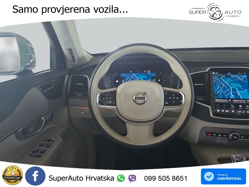 Volvo XC90 2.0 B5 Diesel AWD Automatic ACC+HEAD+GR SJED+360+PANO