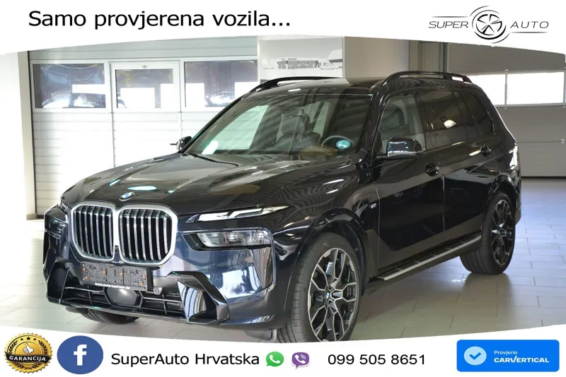 BMW X7 40i (381 KS) xDrive Steptronic M Sport LED+GR SJED+ACC
