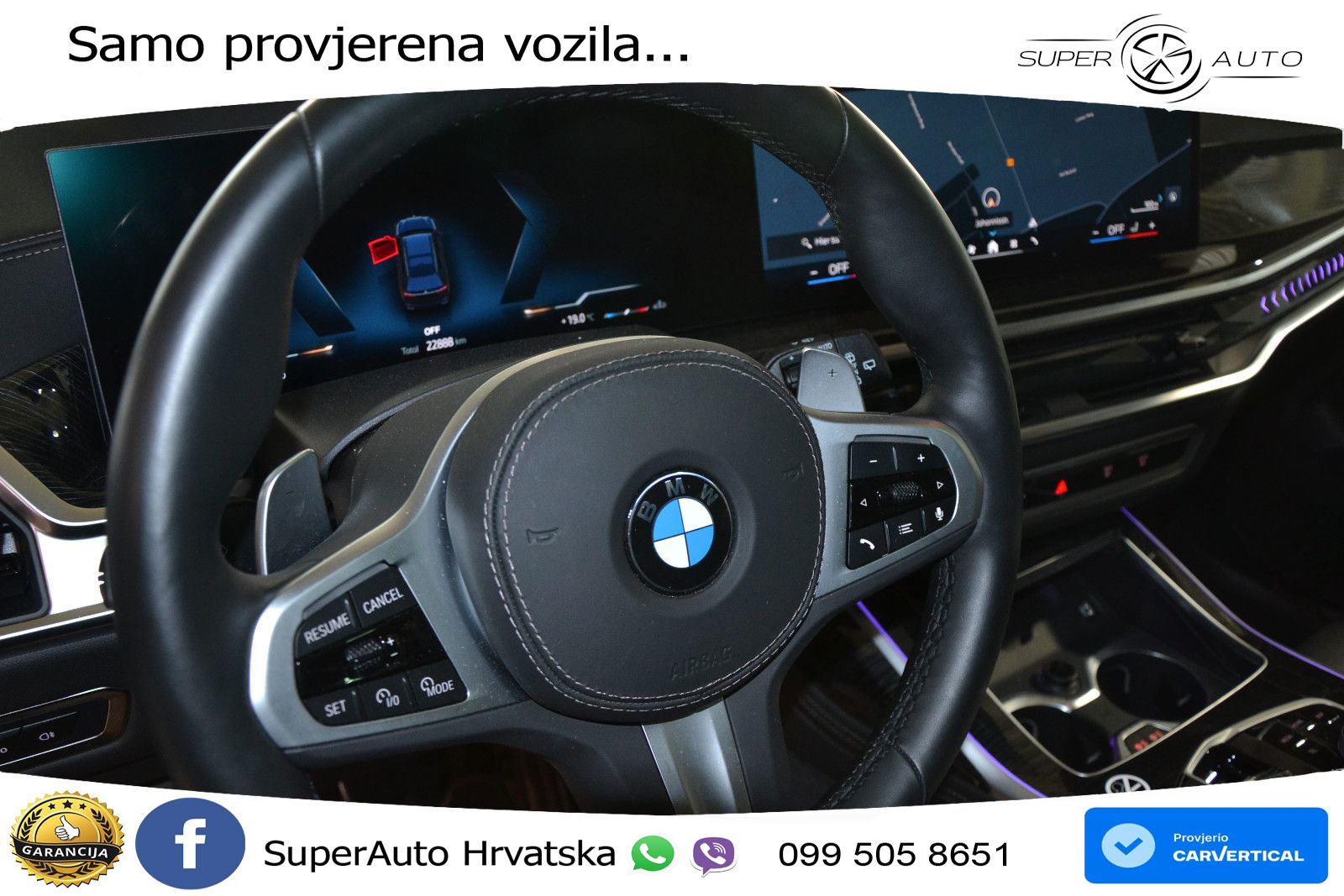 BMW X7 40i (381 KS) xDrive Steptronic M Sport LED+GR SJED+ACC