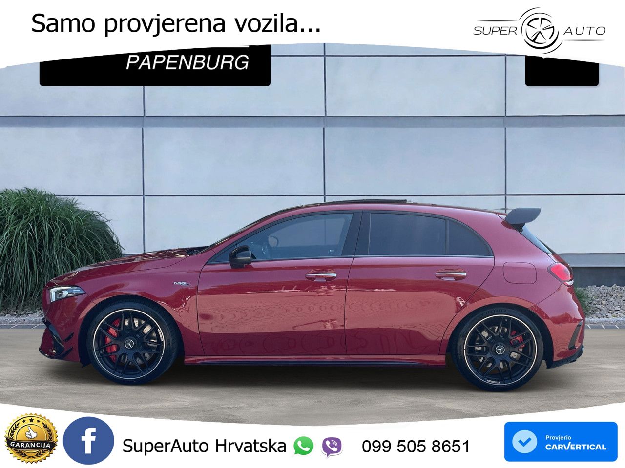 Mercedes-Benz AMG A 45 S 4MATIC+ AMG SPEEDSHIFT DCT 8G