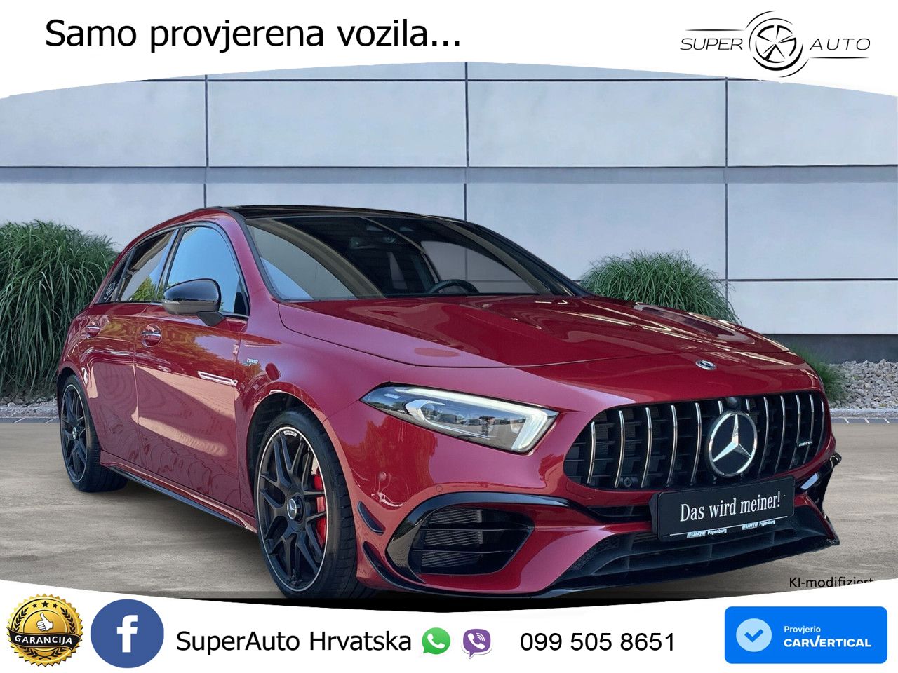 Mercedes-Benz AMG A 45 S 4MATIC+ AMG SPEEDSHIFT DCT 8G