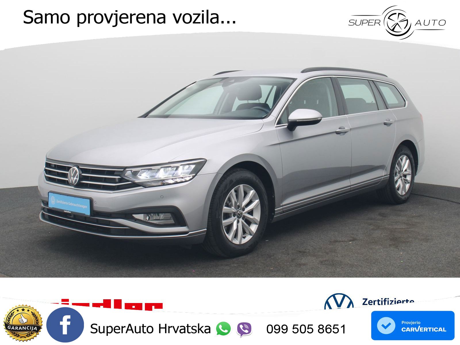 Volkswagen Passat Variant 2.0 TDI (150 KS) DSG Business LED+GR SJED+ACC