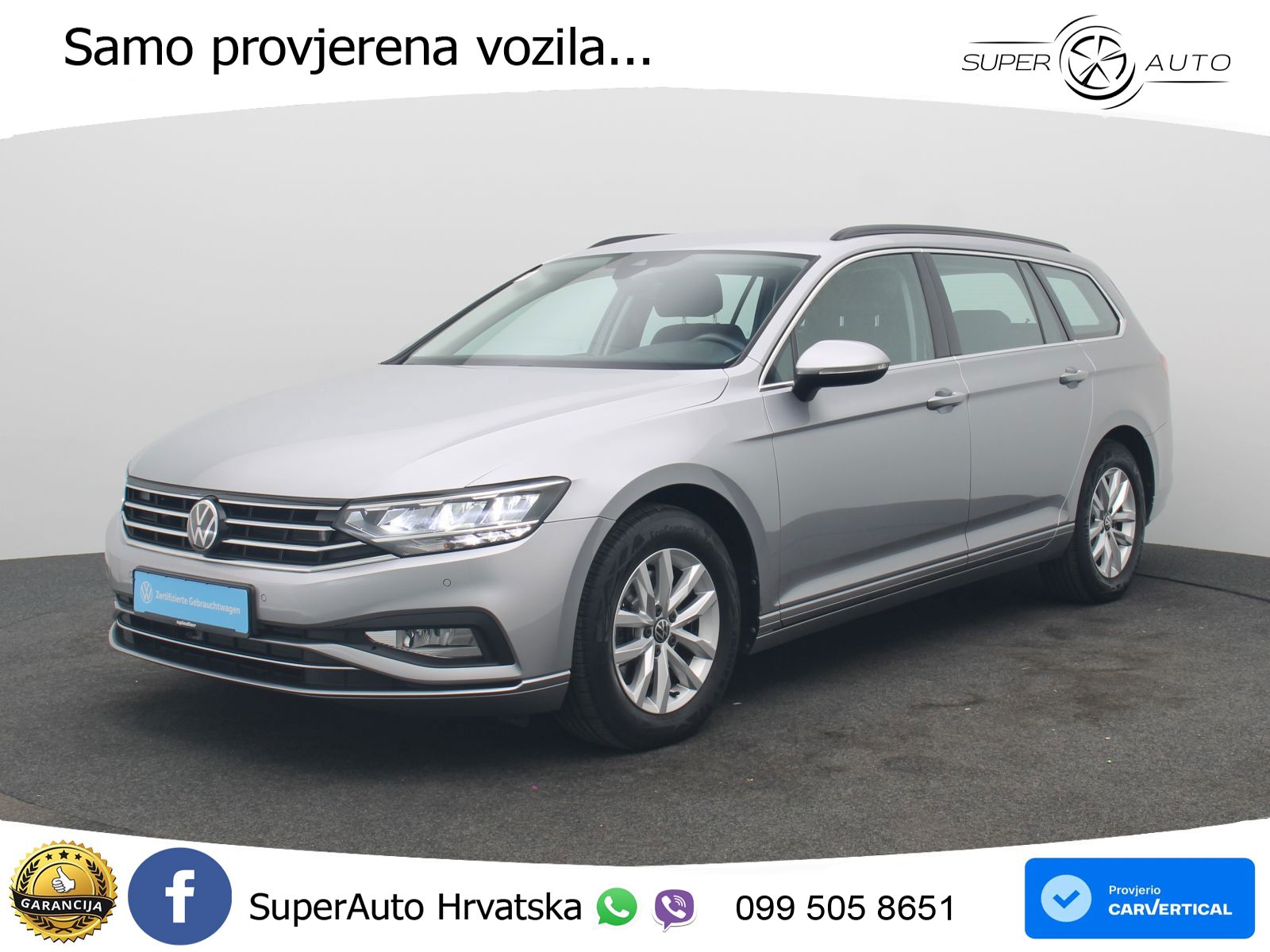 Volkswagen Passat Variant 2.0 TDI (150 KS) DSG Business LED+GR SJED+ACC
