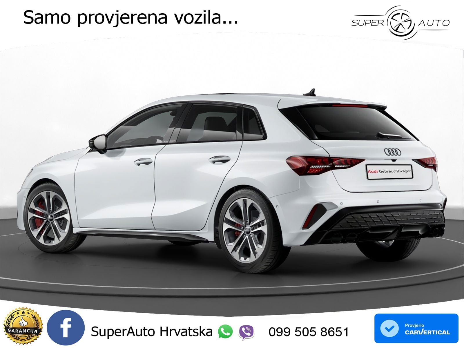 Audi S3 2.0 TFSI (333 KS) quattro S tronic LED+GR SJED+ACC