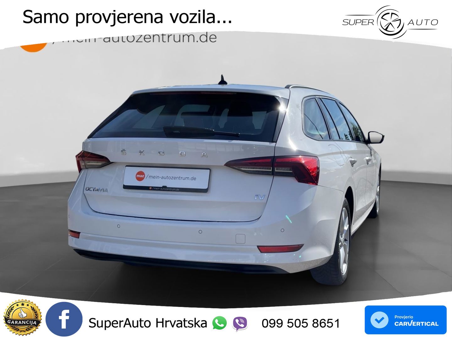 Škoda Octavia Combi iV 1.4 TSI (204 KS) DSG LED+ACC