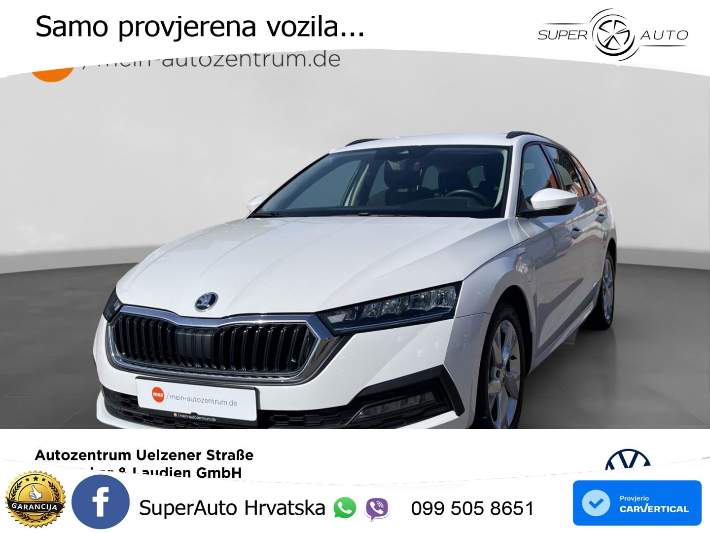 Škoda Octavia Combi iV 1.4 TSI (204 KS) DSG LED+ACC