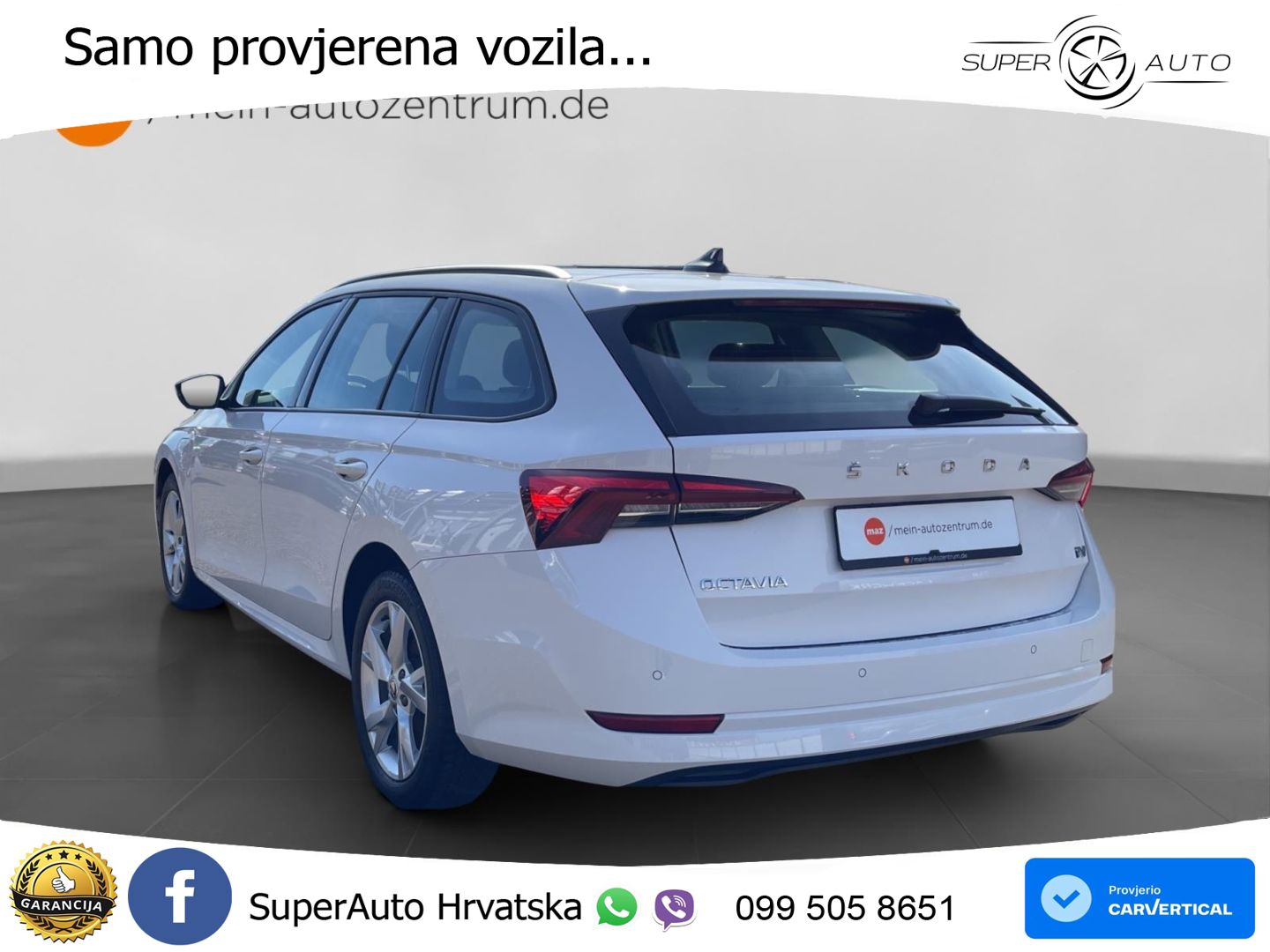 Škoda Octavia Combi iV 1.4 TSI (204 KS) DSG LED+ACC