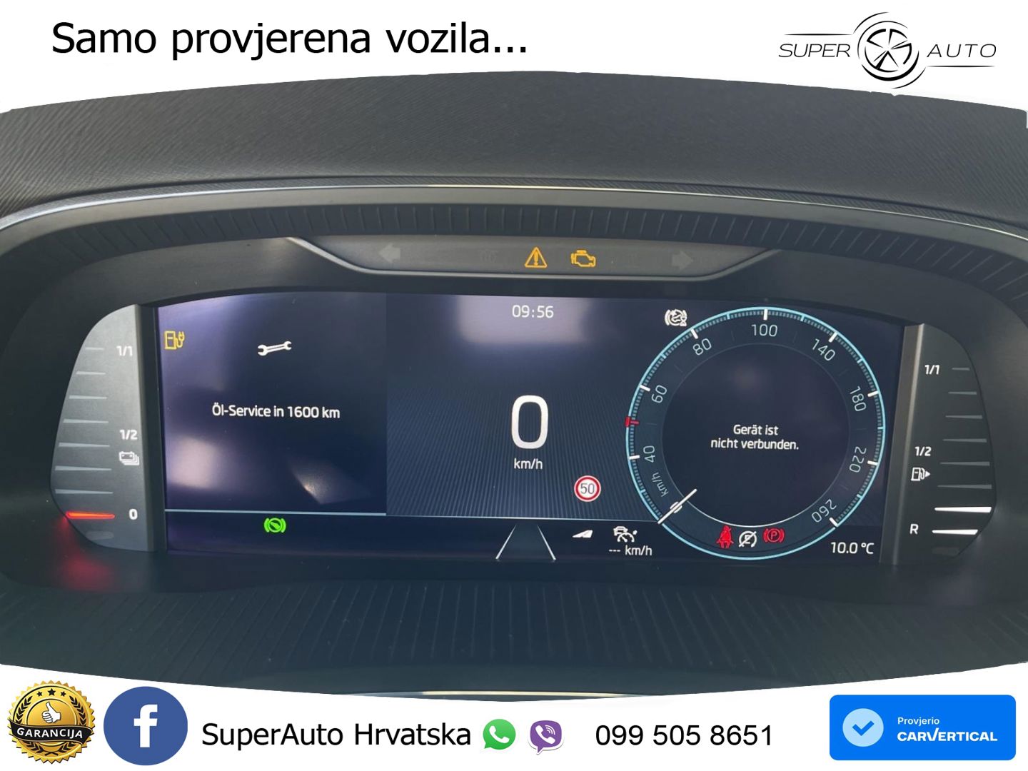 Škoda Octavia Combi iV 1.4 TSI (204 KS) DSG LED+ACC