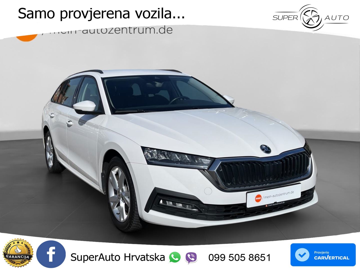 Škoda Octavia Combi iV 1.4 TSI (204 KS) DSG LED+ACC