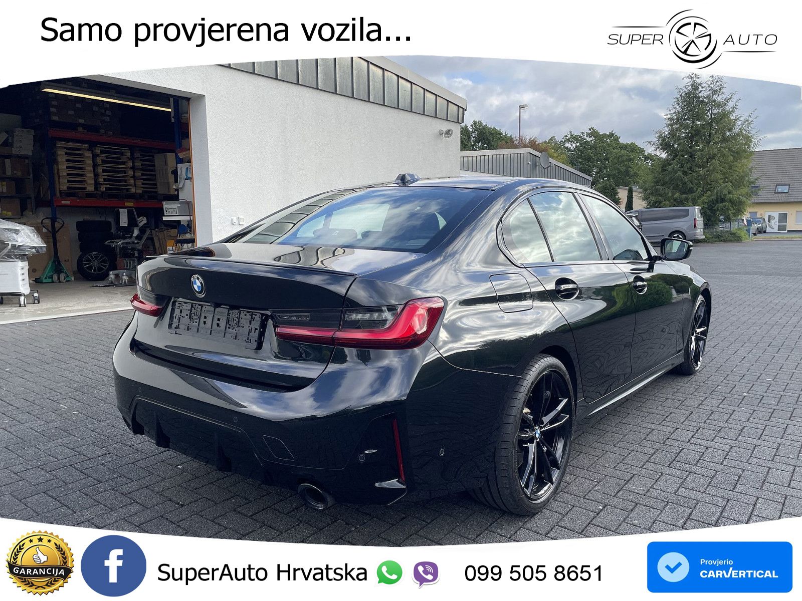 BMW 320d (190 KS) Steptronic M Sport LED+GR SJED+ACC