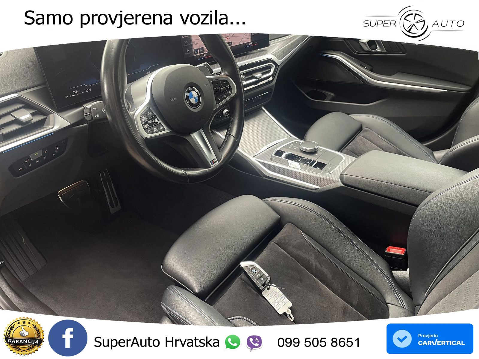 BMW 320d (190 KS) Steptronic M Sport LED+GR SJED+ACC