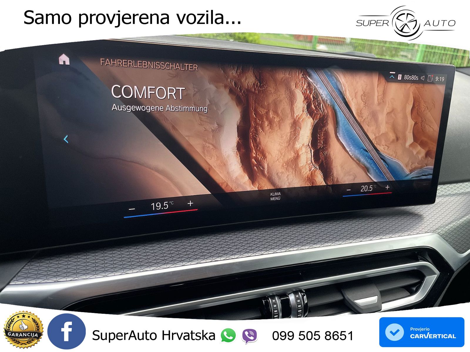 BMW 320d (190 KS) Steptronic M Sport LED+GR SJED+ACC