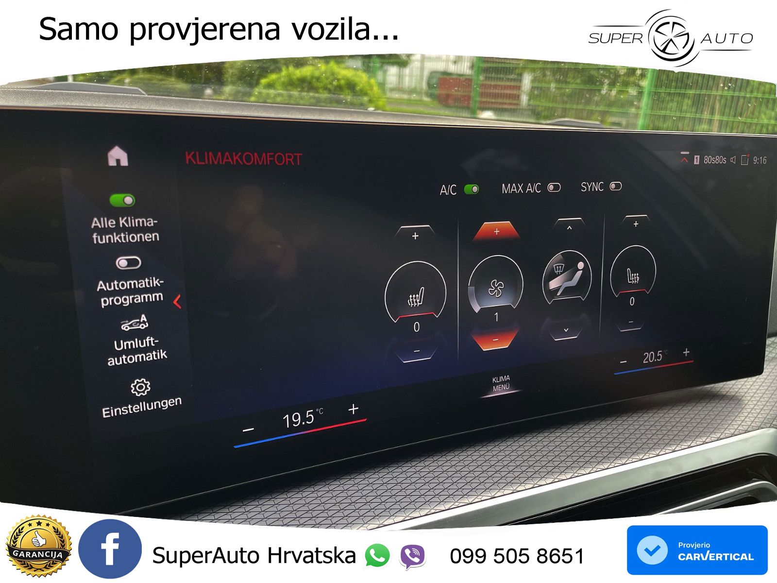 BMW 320d (190 KS) Steptronic M Sport LED+GR SJED+ACC