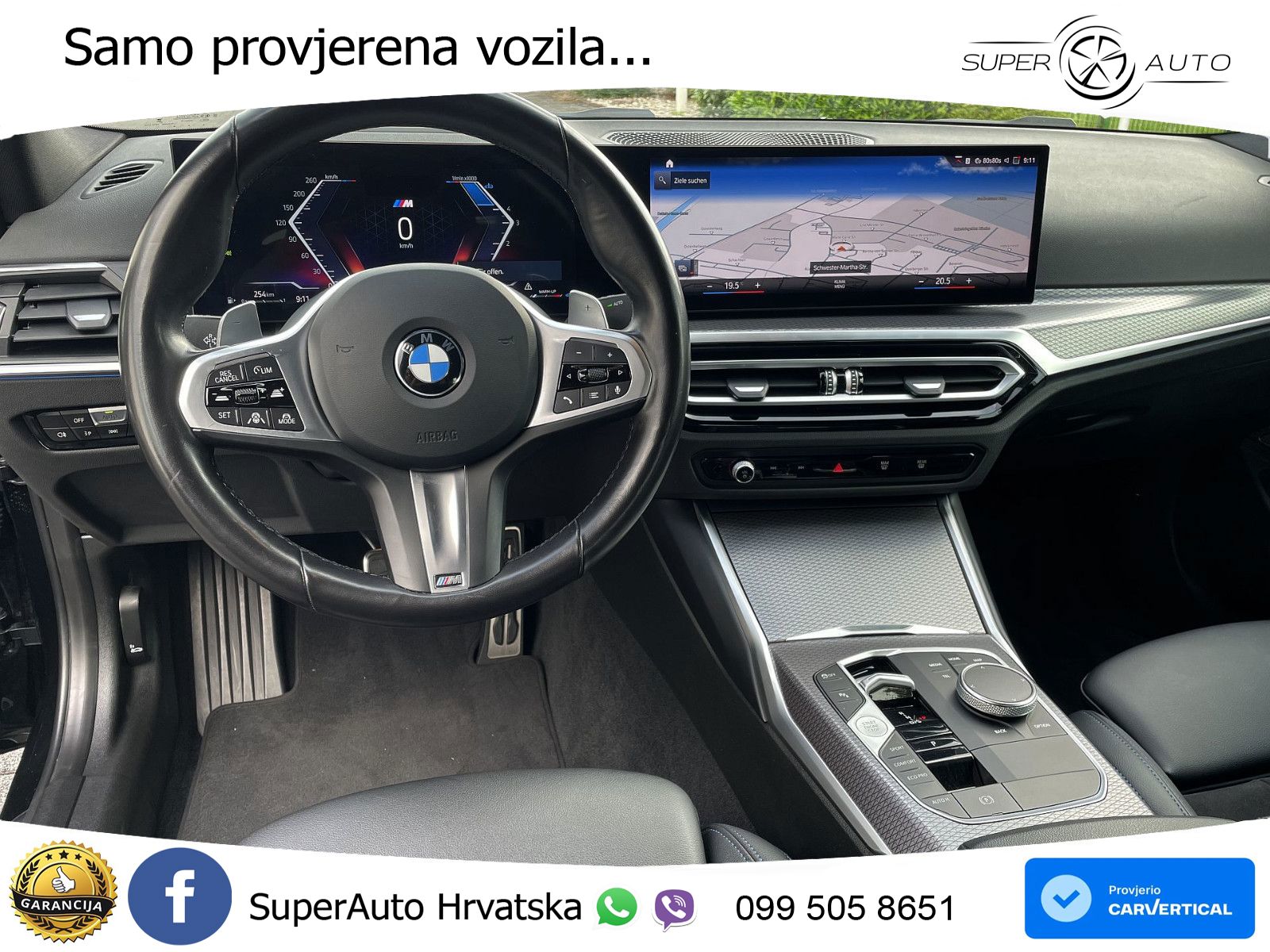 BMW 320d (190 KS) Steptronic M Sport LED+GR SJED+ACC