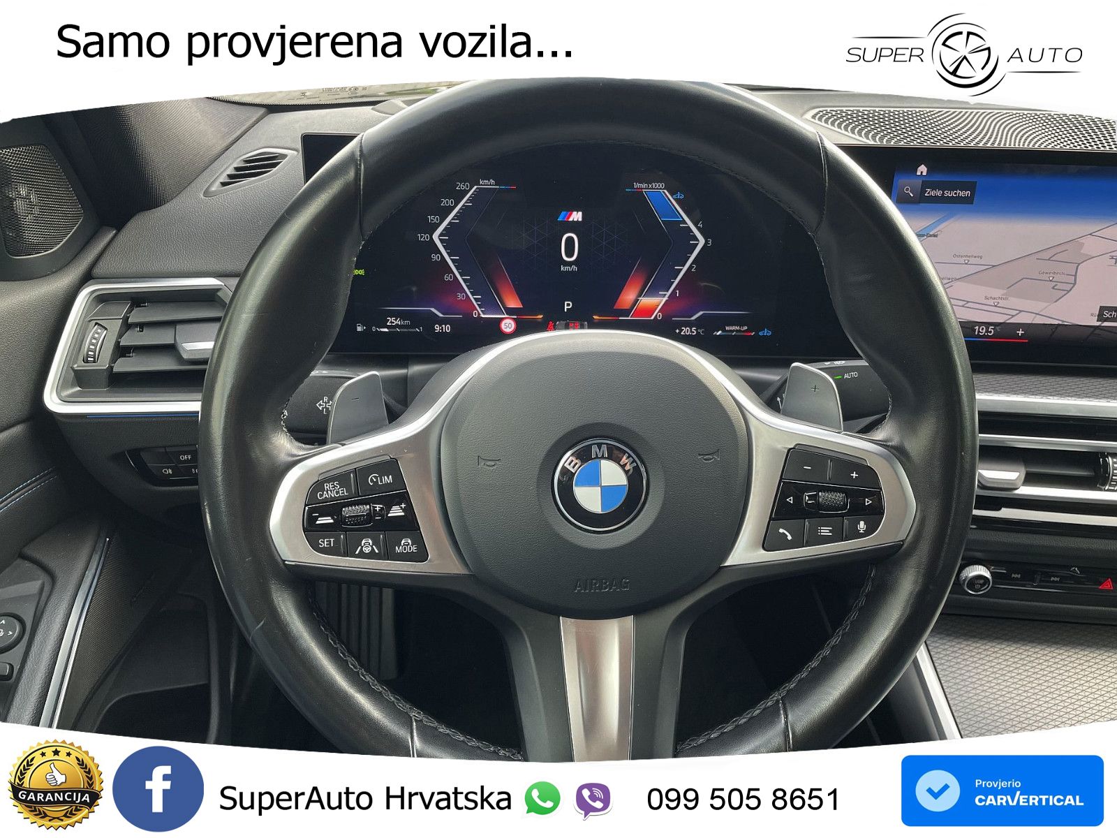 BMW 320d (190 KS) Steptronic M Sport LED+GR SJED+ACC