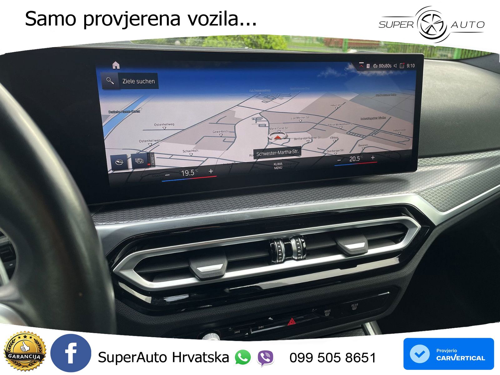 BMW 320d (190 KS) Steptronic M Sport LED+GR SJED+ACC