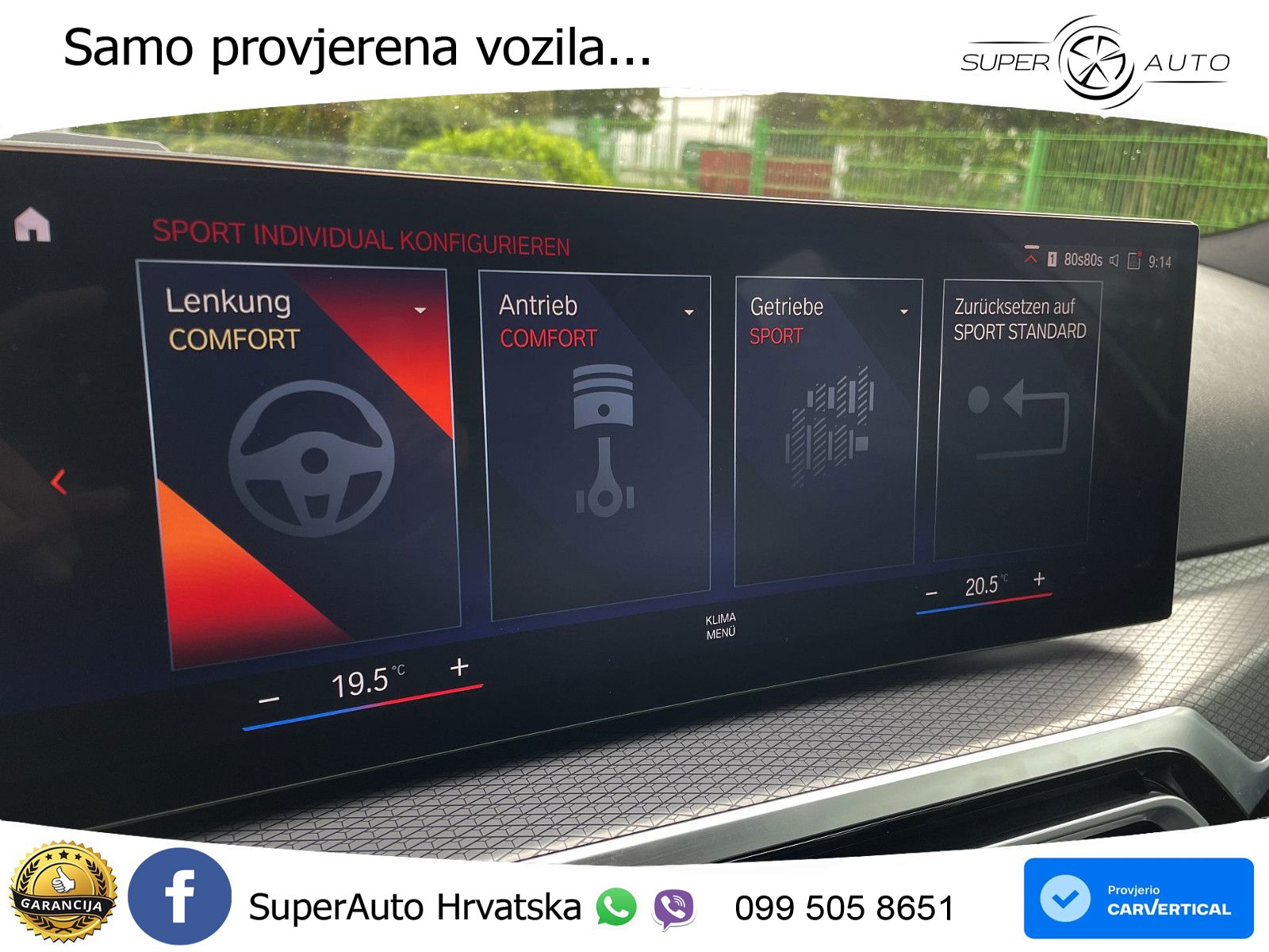 BMW 320d (190 KS) Steptronic M Sport LED+GR SJED+ACC