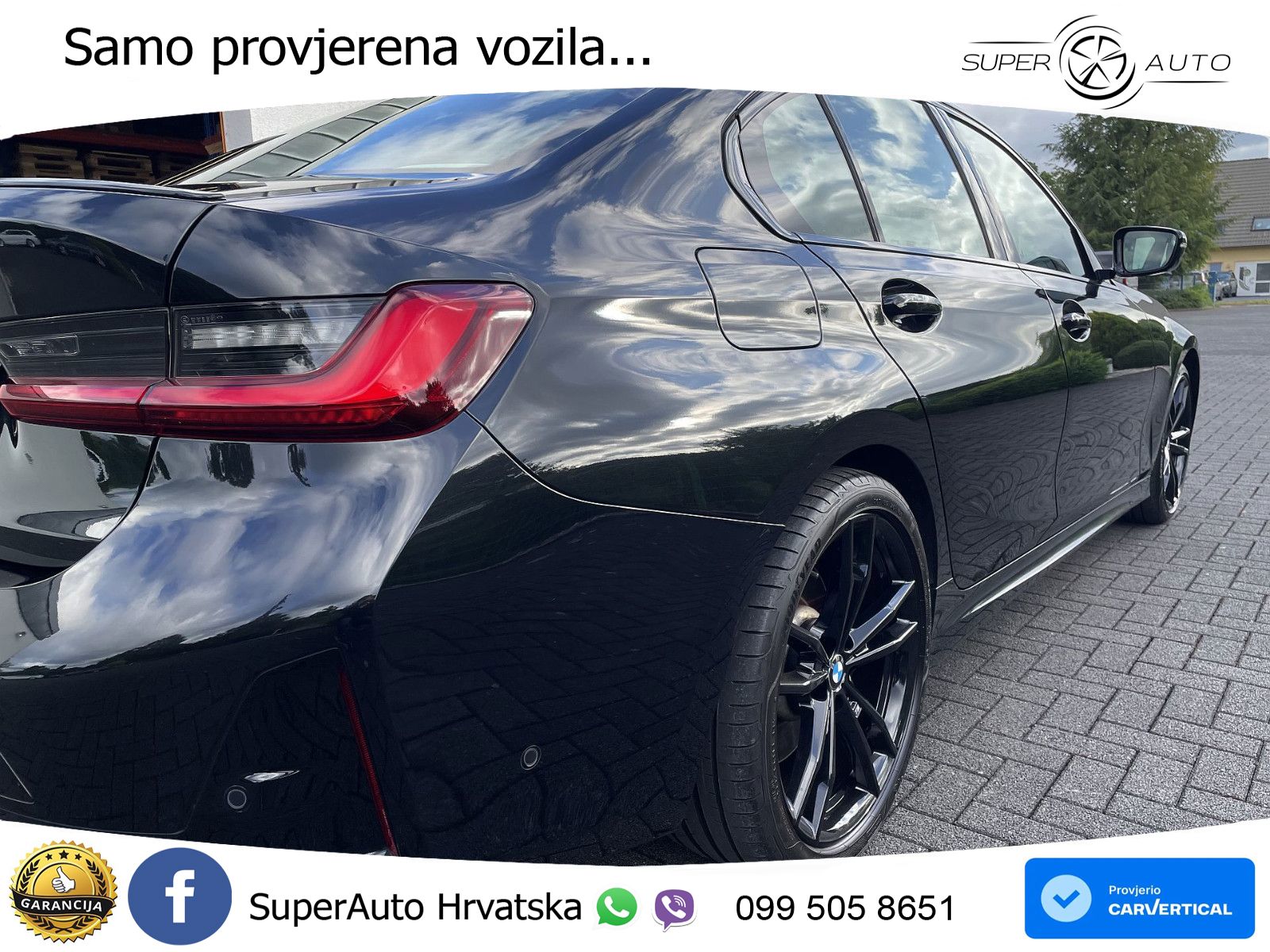 BMW 320d (190 KS) Steptronic M Sport LED+GR SJED+ACC