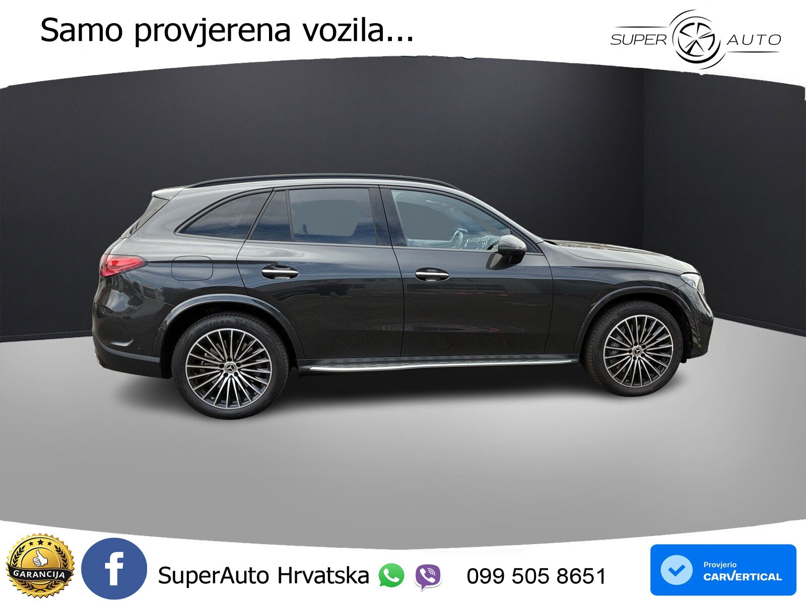 Mercedes GLC 450d (367 KS) 4MATIC 9G-TRONIC AMG ZRAČNI+ACC+GR SJED+KAM+PANO