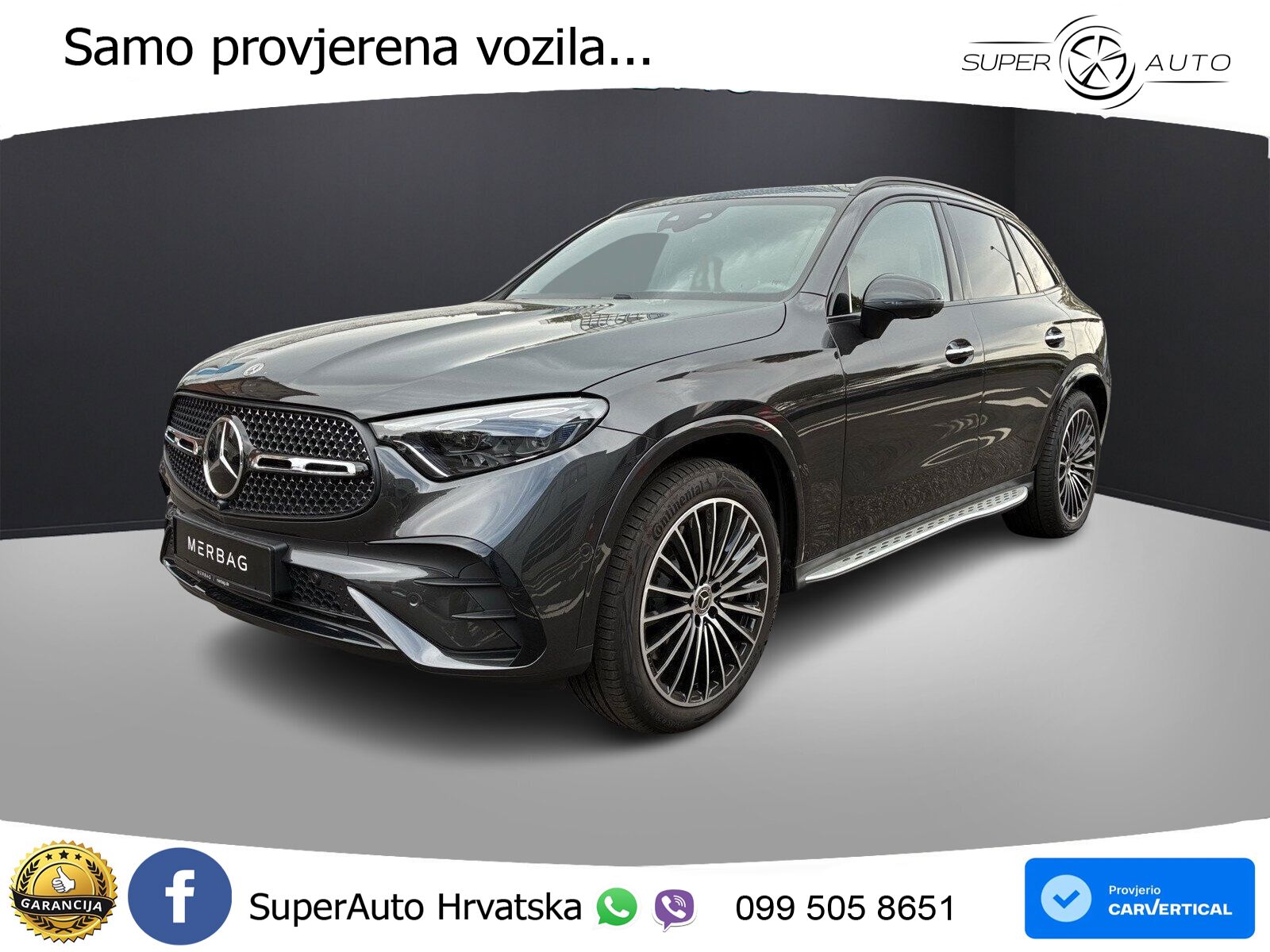 Mercedes GLC 450d (367 KS) 4MATIC 9G-TRONIC AMG ZRAČNI+ACC+GR SJED+KAM+PANO