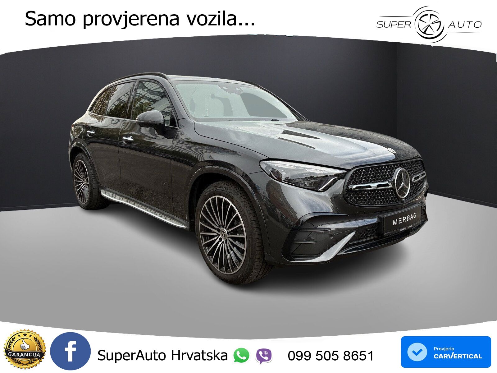 Mercedes GLC 450d (367 KS) 4MATIC 9G-TRONIC AMG ZRAČNI+ACC+GR SJED+KAM+PANO