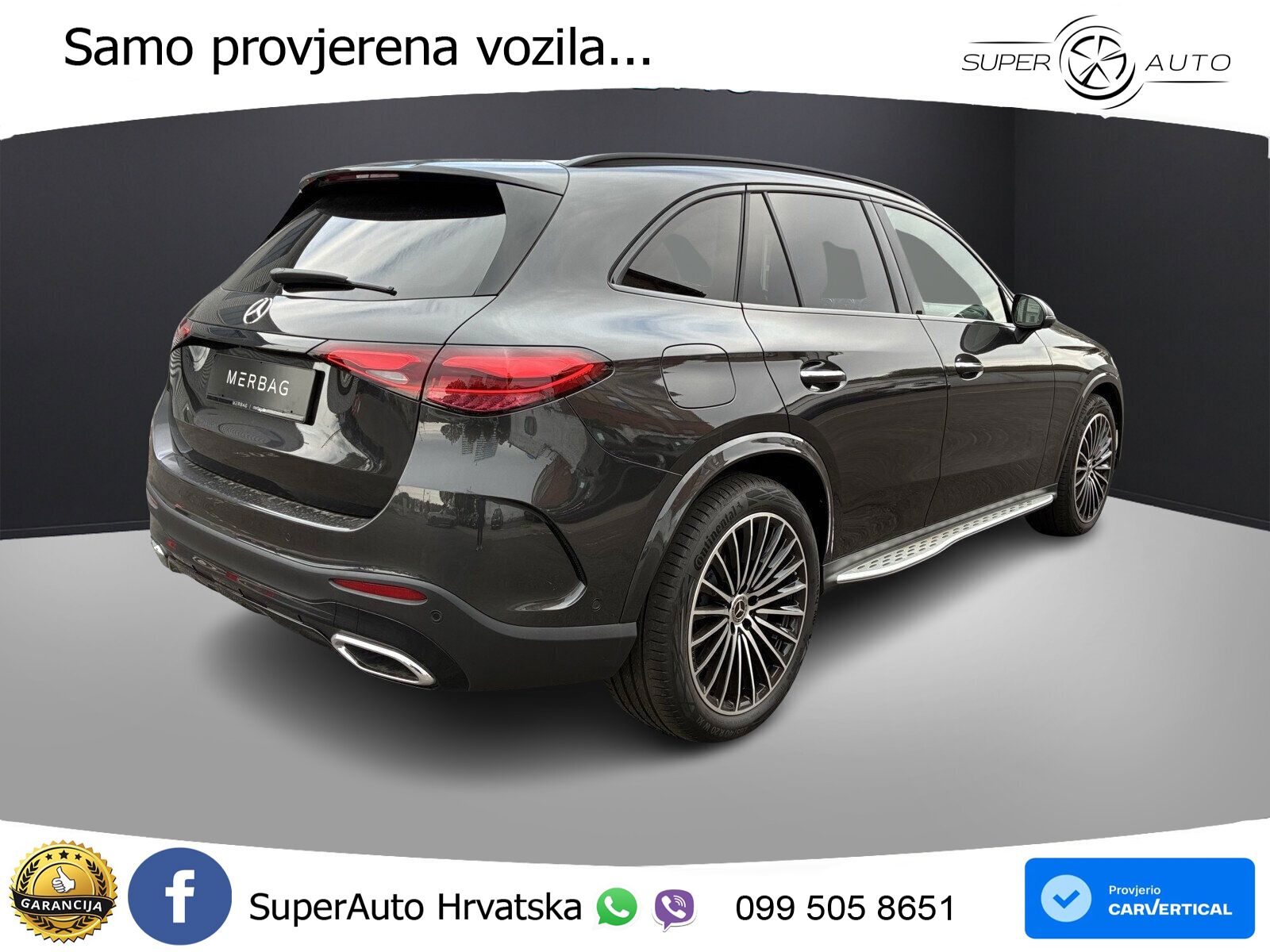 Mercedes GLC 450d (367 KS) 4MATIC 9G-TRONIC AMG ZRAČNI+ACC+GR SJED+KAM+PANO